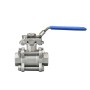 3-PC Stainless Steel Ball Valve, Full Port, 1000WOG