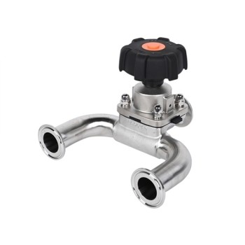 1/2" 3 Way Diaphragm Valve