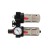 1/2" FRL Filter Regulator Lubricator
