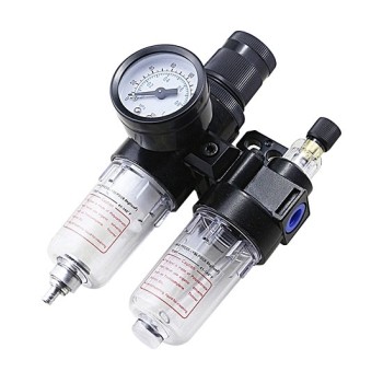 1/4" FRL Filter Regulator Lubricator