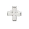 4 Way Cross Air Hose Fitting, 12mm