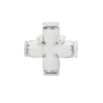 4 Way Cross Air Hose Fitting, 12mm 4 Way Cross Air Hose Fitting, 12mm
