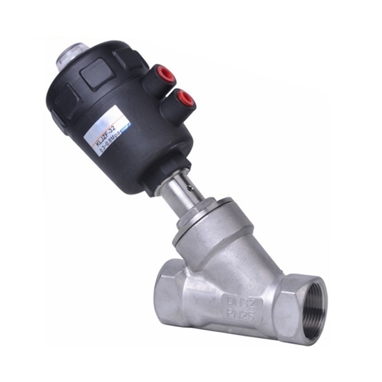 1/2" Pneumatic Angle Seat Valve, 2 Way, 2 Position 1/2" Pneumatic Angle Seat Valve, 2 Way, 2 Position