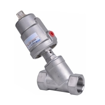 3" Pneumatic Angle Seat Valve, 2 Way, 2 Position 3" Pneumatic Angle Seat Valve, 2 Way, 2 Position