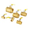 1-1/4" Brass Ball Valve, 2 Piece 1-1/4" Brass Ball Valve, 2 Piece