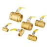 1-1/2" Brass Ball Valve, 2 Piece 1-1/2" Brass Ball Valve, 2 Piece