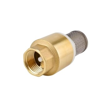 1/2 Inch Brass Foot Valve For Water Pump