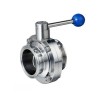 2 Inch Stainless Steel Sanitary Butterfly Valve