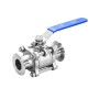Stainless Steel Ball Valve, DN20-DN100, Quick Fit Clamp