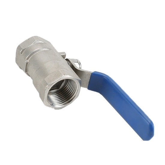 1 Piece Stainless Steel Ball Valve, 1/4 Inch 1 Piece Stainless Steel Ball Valve, 1/4 Inch