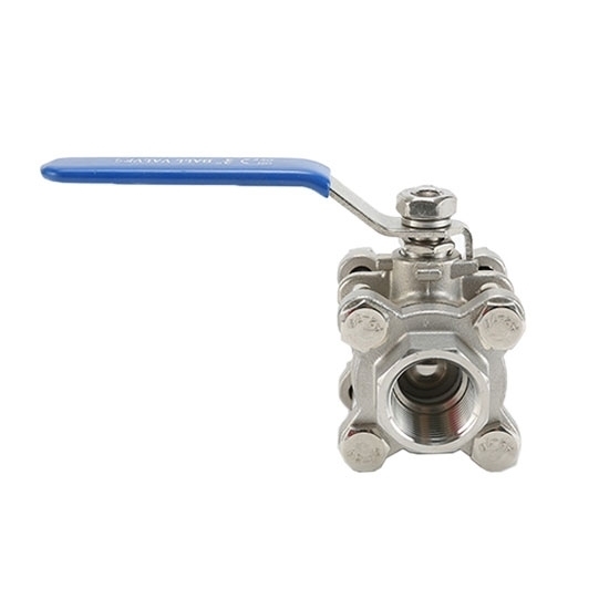 3 Piece Stainless Steel Ball Valve, 1 Inch 3 Piece Stainless Steel Ball Valve, 1 Inch
