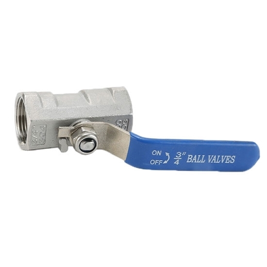 1 Piece Stainless Steel Ball Valve, 3/8 Inch 1 Piece Stainless Steel Ball Valve, 3/8 Inch