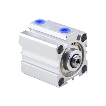 Compact Pneumatic Cylinder, 100mm Bore, 100mm Stroke, Double Acting Compact Pneumatic Cylinder, 100mm Bore, 100mm Stroke, Double Acting