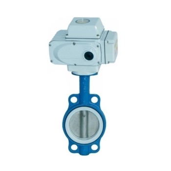 5" Electric Wafer Butterfly Valve