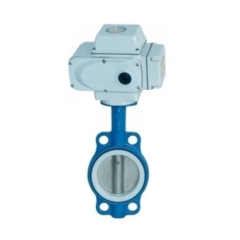 12" Electric Wafer Butterfly Valve 12" Electric Wafer Butterfly Valve