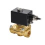 Explosion Proof Solenoid Valve, Brass, NC, AC 24V/110V/220V