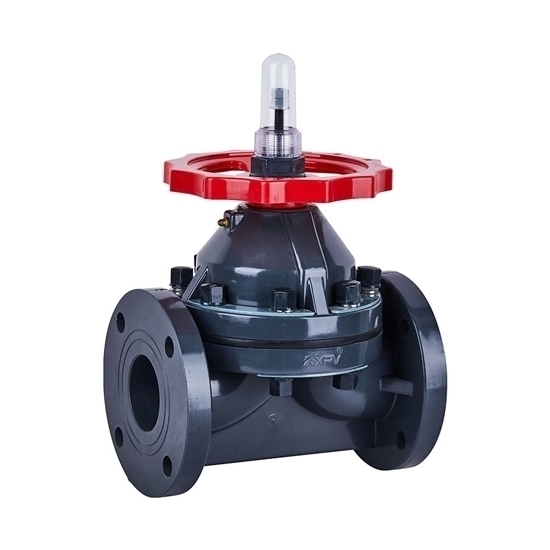 5" Flanged Diaphragm Valve, UPVC/ CPVC 5" Flanged Diaphragm Valve, UPVC/ CPVC