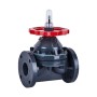 5" Flanged Diaphragm Valve, UPVC/ CPVC