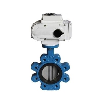 5" Electric Lug Type Butterfly Valve