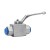 1-1/4" Hydraulic High Pressure Ball Valve, 2 Way