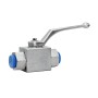 1/4" Hydraulic High Pressure Ball Valve, 2 Way