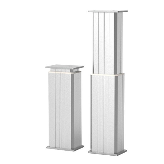 Telescopic Lifting Column For Furniture, 12V/ 24V/ 36V/ 48VDC, 10000N Telescopic Lifting Column For Furniture, 12V/ 24V/ 36V/ 48VDC, 10000N