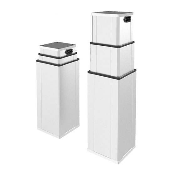 Tatami Electric Lifting Column, 12V/ 24VDC, 2000N Tatami Electric Lifting Column, 12V/ 24VDC, 2000N