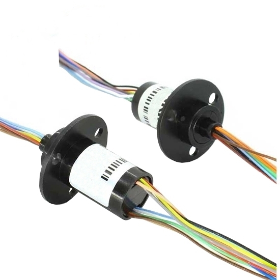 12.5mm Miniature Slip Ring, 2/4 Wires 5A, 6/12/18 Wires 2A 12.5mm Miniature Slip Ring, 2/4 Wires 5A, 6/12/18 Wires 2A