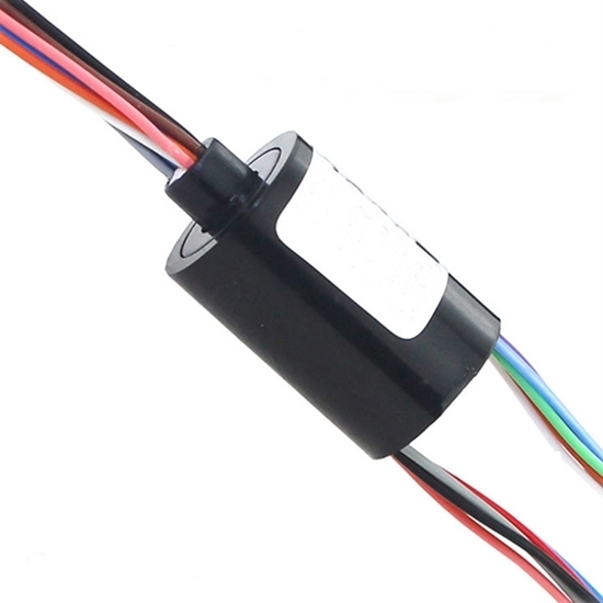 12.5mm Miniature Slip Ring, 2/4 Wires 5A, 6/12/18 Wires 2A 12.5mm Miniature Slip Ring, 2/4 Wires 5A, 6/12/18 Wires 2A