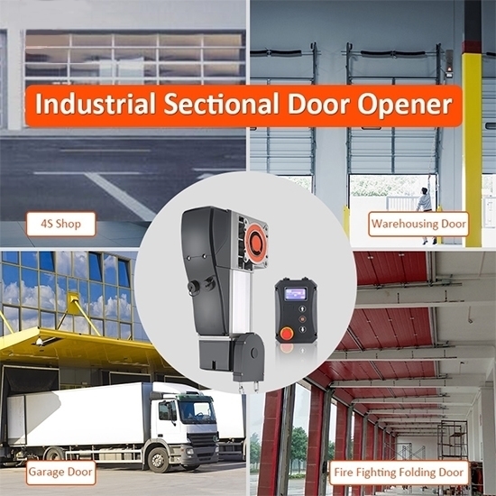 1kW Industrial Door Opener, 150Nm, 55m² Area, 7m 1kW Industrial Door Opener, 150Nm, 55m² Area, 7m