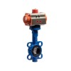 4" Pneumatic Wafer Butterfly Valve 4" Pneumatic Wafer Butterfly Valve