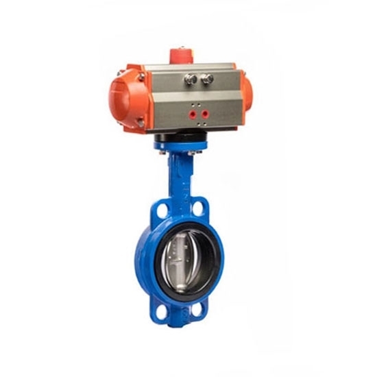 8" Pneumatic Wafer Butterfly Valve 8" Pneumatic Wafer Butterfly Valve