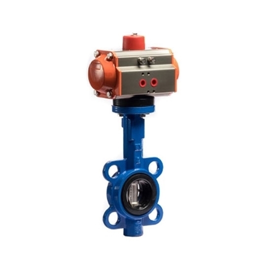 3" Pneumatic Wafer Butterfly Valve 3" Pneumatic Wafer Butterfly Valve