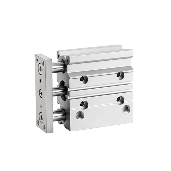 Guided Pneumatic Cylinder, Double Acting, 12mm Bore, 250mm Stroke Guided Pneumatic Cylinder, Double Acting, 12mm Bore, 250mm Stroke