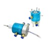 2-Passage Rotary Joint, Pneumatic/Electrical Slip Ring, G1/8" Thread Port 2-Passage Rotary Joint, Pneumatic/Electrical Slip Ring, G1/8" Thread Port