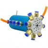 8-Passage Rotary Union, Pneumatic/Electrical Slip Ring For Air/Hydraulic