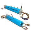 12-Passage Rotary Union, Pneumatic/Electrical Slip Ring For Air/Hydraulic
