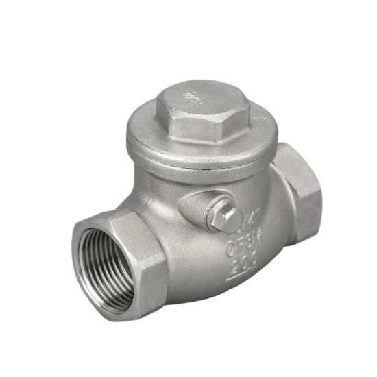 1" Stainless Steel Swing Check Valve, Horizontal 1" Stainless Steel Swing Check Valve, Horizontal