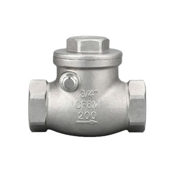 4" Stainless Steel Swing Check Valve, Horizontal 4" Stainless Steel Swing Check Valve, Horizontal