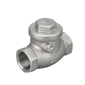 1/2" Stainless Steel Swing Check Valve, Horizontal