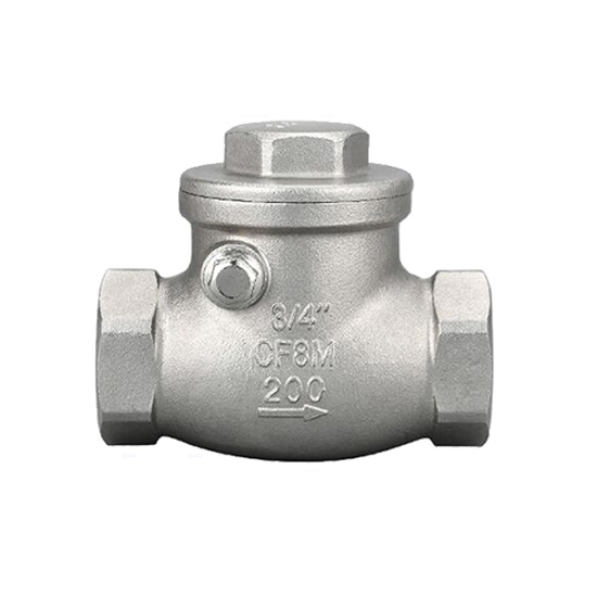1/2" Stainless Steel Swing Check Valve, Horizontal 1/2" Stainless Steel Swing Check Valve, Horizontal