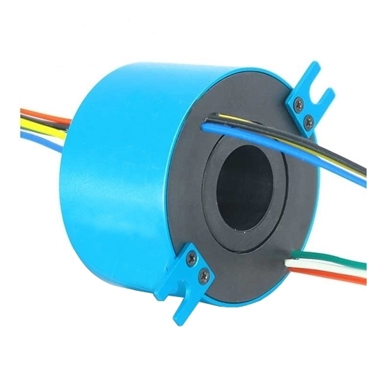 Small Through Hole Slip Ring, 12.7mm/20mm Inner Diameter Small Through Hole Slip Ring, 12.7mm/20mm Inner Diameter