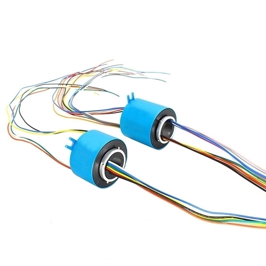High Speed Electrical Slip Ring, Through Hole, 1500rpm High Speed Electrical Slip Ring, Through Hole, 1500rpm