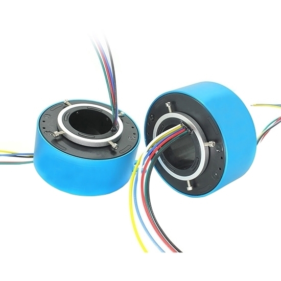 Through Bore Slip Ring, 25.4/38.1/40/50/60/80 Mm Hole Diameter Through Bore Slip Ring, 25.4/38.1/40/50/60/80 Mm Hole Diameter