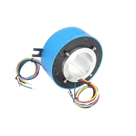 Through Bore Slip Ring, 25.4/38.1/40/50/60/80 Mm Hole Diameter Through Bore Slip Ring, 25.4/38.1/40/50/60/80 Mm Hole Diameter