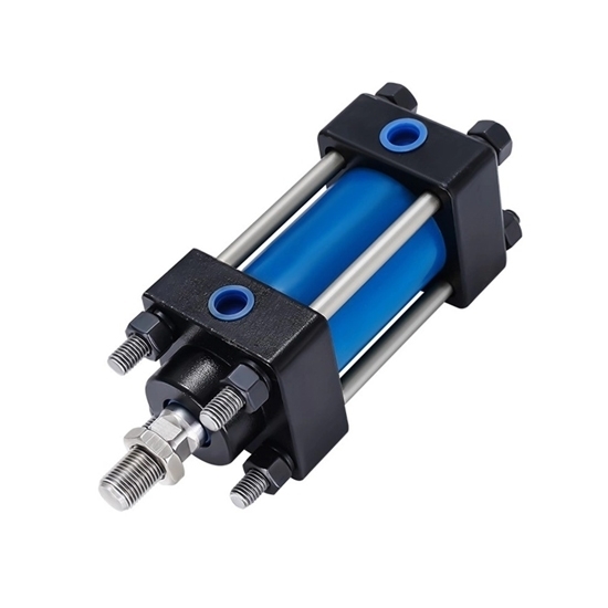 Double Acting Tie Rod Hydraulic Cylinder, 18 Inch (450mm) Stroke Double Acting Tie Rod Hydraulic Cylinder, 18 Inch (450mm) Stroke