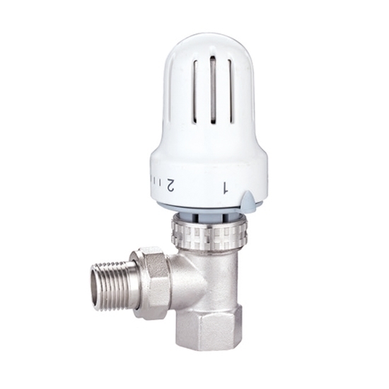 15mm Thermostatic Radiator Valve, Straight/Corner 15mm Thermostatic Radiator Valve, Straight/Corner
