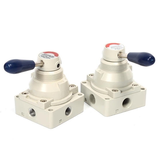 G1/2" Hand Lever Valve, 4 Way, 2/3 Position G1/2" Hand Lever Valve, 4 Way, 2/3 Position