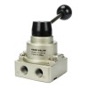 G1/4" Hand Lever Valve, 4 Way, 2 Position G1/4" Hand Lever Valve, 4 Way, 2 Position