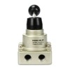 G1/4" Hand Lever Valve, 4 Way, 2 Position G1/4" Hand Lever Valve, 4 Way, 2 Position